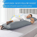 SHOUREN Cotton Body Pillow Insert - Image 3
