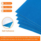 MECCANIXITY Adhesive Felt Sheets, Felt Fabric Crafts Back Adhesive Felt Sheets - Image 4