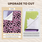Tintnut Leopard Permanent Vinyl 8 Pcs 12x10in Pink Spots Adhesive Vinyl | - Image 4