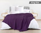 Utopia Bedding 100% Cotton Waffle Weave Blanket King Size - Image 2