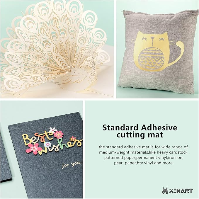 Xinart Cutting Mats for Cricut Maker 3, Explore 3, Air 2, 12x24 inch Variety - Image 4