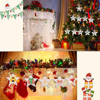 50PCS Unfinished Wood kit with Holes, Wood Slice - Image 6