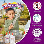 Colorations Washable Clear Glue, 1 Gallon, Bulk School and Scrapbook Supplies - Image 3