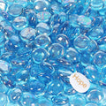 5LB Fire Glass Beads Flat Glass Marbles by Ausluru