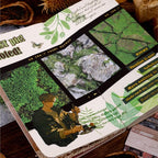 180 Sheets Aesthetic Scrapbook Paper Kit, 4x5.5 Vintage Nature Ephemera - Image 5