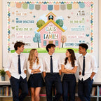 Motivational Bulletin Board Classroom Decoration Boho Our Class is A Family - Image 4