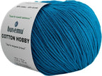Cotton Hobby Yarn for Amigurumi Crochet & Knitting | 1.76 oz / 180 yds by buvemu