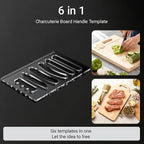 Professional Acrylic Router Templates 6-in-1 Woodworking Jig Set - Image 3
