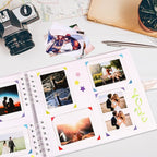 Vienrose Scrapbook Album 80 Pages, DIY Photo Album - Image 2