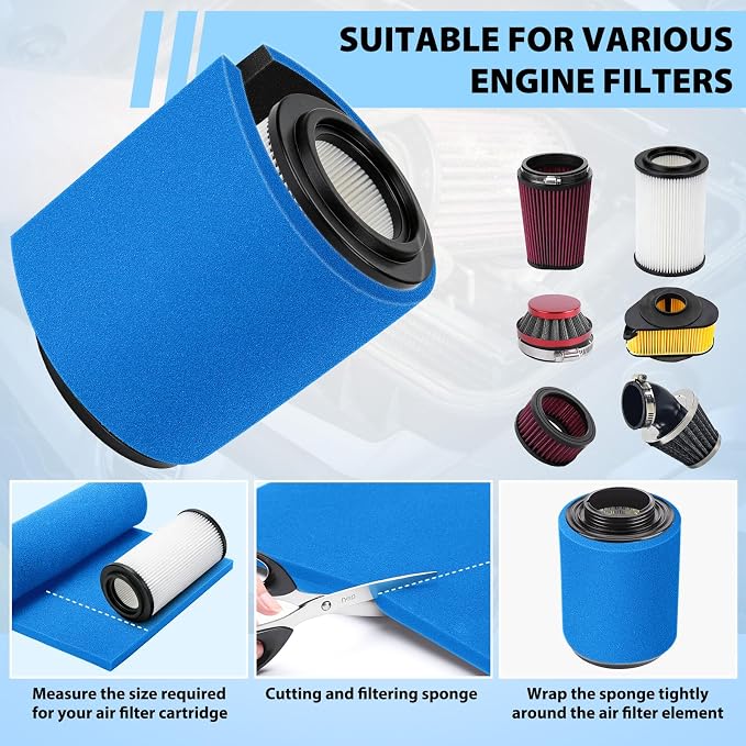 Washable Air Foam Filter Sheet, Reusable Filter Sponge - Image 5