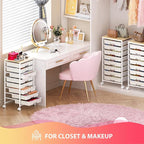 Goovilla Rolling Cart with Drawers, Utility Cart Organizer With 8 Removable - Image 8