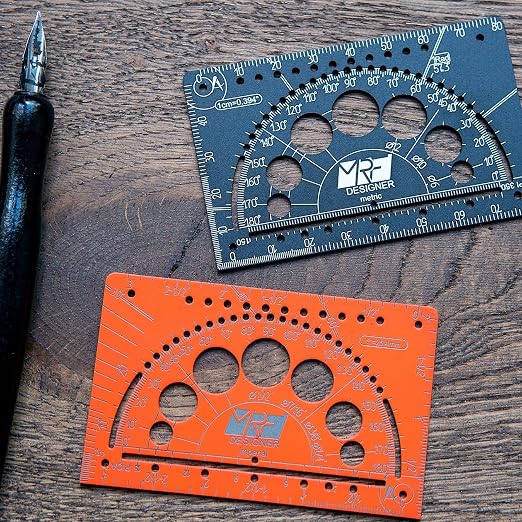 Designer – 15-in-1 Credit Card Multitool Ruler – Aluminium Wallet Multitool Card - Image 6