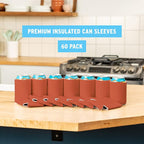 Blank Beer Can Cooler Sleeves Soft Insulated Beer Can Coolies - Image 6
