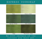 BlesSew Sewing Thread in Green Color Tones – 6 Spools of Polyester Thread - Image 3