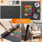 Newverest Jigsaw Puzzle Mat Roll Up, Saver Pad 55” x 35.5” Portable Keeper Up - Image 6