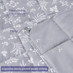yescool Weighted Blanket for Adults Cooling Heavy Blanket for Sleeping Perfect - Image 4