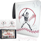 Baseball Card Binder, Trading Card Album by Rucher