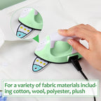 Honoson Mini Craft Iron Mini Heat Press Small Iron 3.93 x 2.36 x 2.76 in - Image 7