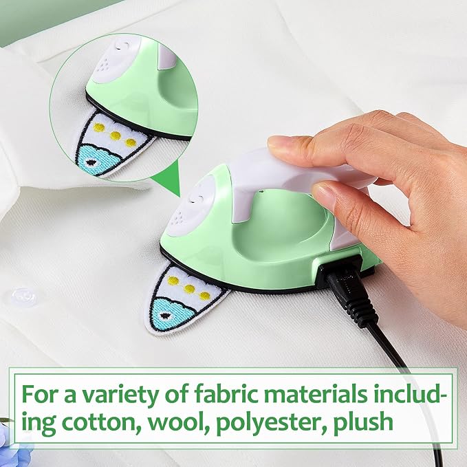 Honoson Mini Craft Iron Mini Heat Press Small Iron 3.93 x 2.36 x 2.76 in - Image 7