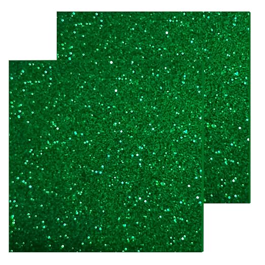 Glitter Acrylic Sheets, 2 Pack | 1/8 in Thick, Cast Sparkly, by FaeliKnise-BringFairytoLife