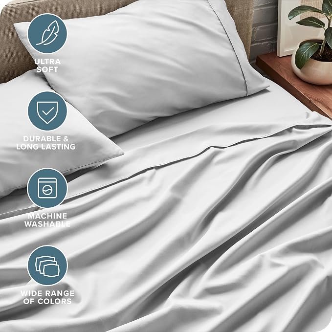 Bare Home Queen Sheet Set - Image 4