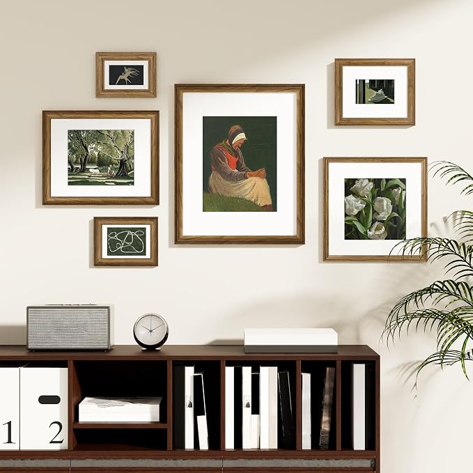 Vittanly 11x14 Picture Frames Set of 2, Ornate Vintage Photo Frame - Image 2