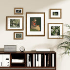 Vittanly 4x6 Picture Frames Set of 2, Ornate Vintage Photo Frame - Image 2