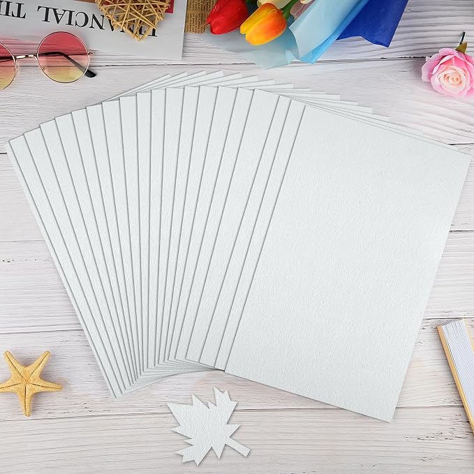 NACHLYNN 11Pcs Self Adhesive Felt Fabric Sheets 7"x11.5" /18x29cm Sticky Back - Image 3
