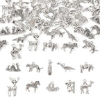 Craftdady Tibetan Style Antique Silver Alloy Pendants Cute Metal Dangle Charms - Image 7