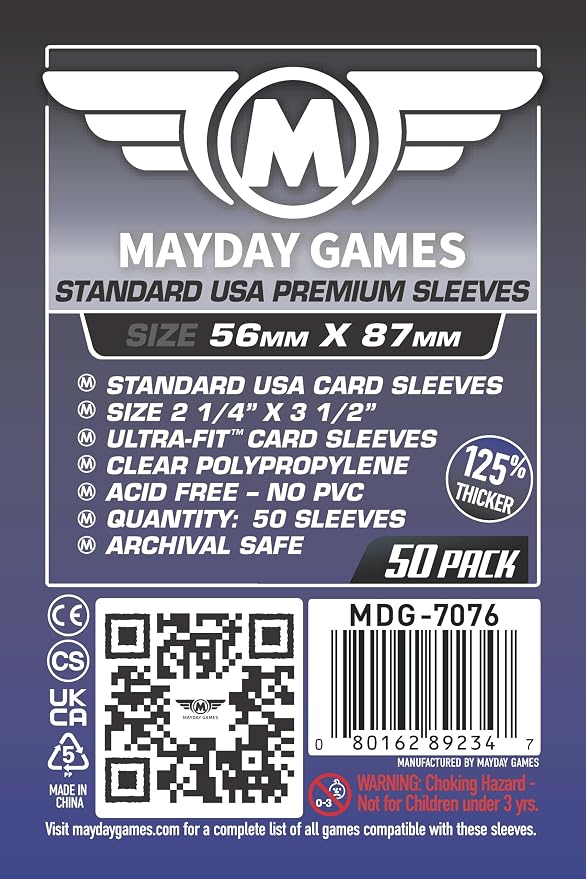 Mayday Games Luthier Compatible Premium Card Sleeve Bundle - Image 3