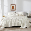 WDCOZY Boho Ivory Twin Quit Size Bedding Sets by WDCOZY