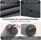 Body Pillow for Adults, Long Round Pillow, Big Cylindrical Pillow, Large Full - Image 5