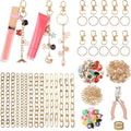 Starry 297 Pcs Keychain Making Kit, Including 10 Keychain Clips 15 Extender by Unknown