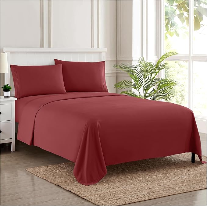 King Size Sheets by SweetHomeCollection