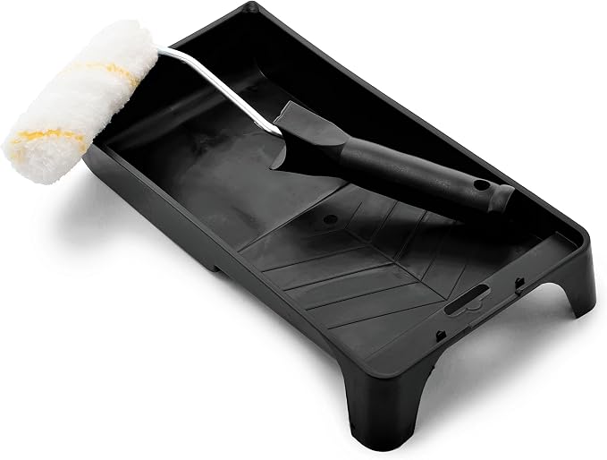 Bates- Paint Tray Set, Paint Roller Kit, 4 inch, Foam Roller, Roller Brush - Image 8