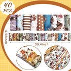 Hosuly 40 Pcs Highland Cow Jelly Fabric - Image 2