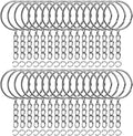 100 PCS REEMTOO Key Chain Rings, Keyring by REEMTOO