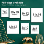 PHOENIX Painting Canvas Panels 7x9 Inch, 24 Bulk Pack - 8 Oz Triple Primed 100% - Image 6