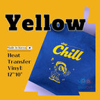 QuuCut Heat Transfer Vinyl Bundle: 15 Pack 12" x 10" Sheets, Rainbow HTV - Image 4