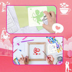JULMELON Valentine's Day Stencils - Image 3
