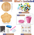 DIY Mosaic Craft Kit for Adults, Stained Glass Kits Mosaics Tiles for Crafts - Image 2