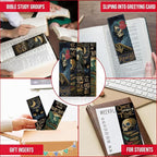 5 Pcs Gothic Stamped Cross Stitch Bookmark Kits - Image 5
