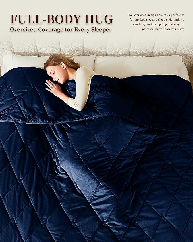 L'AGRATY Queen Size Weighted Blanket - Image 7
