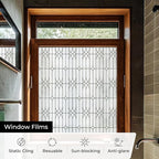 ADD.HERES Window Privacy Film, Stained Glass Decorative Static Cling, Removable - Image 4