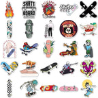 Cool Skateboard Stickers, Vinyl Waterproof Sticker Packs Bulk - Image 5