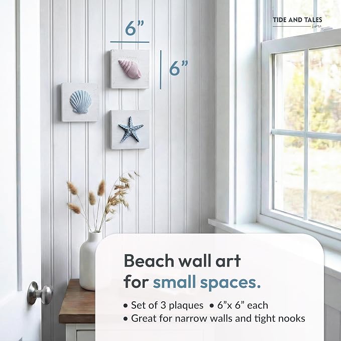 Tide and Tales 3D Beach Wall Art - Image 3