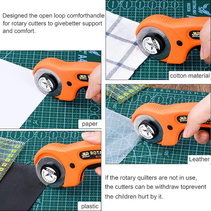 104Pcs Rotary Cutters, Rotary Cutter Set - Image 3