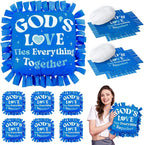 Chunful 6 Sets Religious God's Love Tied Pillow Craft Kit 2026 VBS Crafts DIY by Chunful