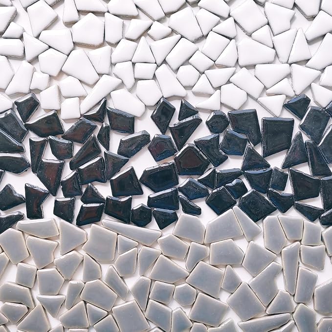 Ceramic Mosaic Tiles for Crafts, Mosaic Project Making by AONUOAO