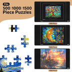 1500 Rubber Puzzle Mat – Create, Sort & Store - Image 2